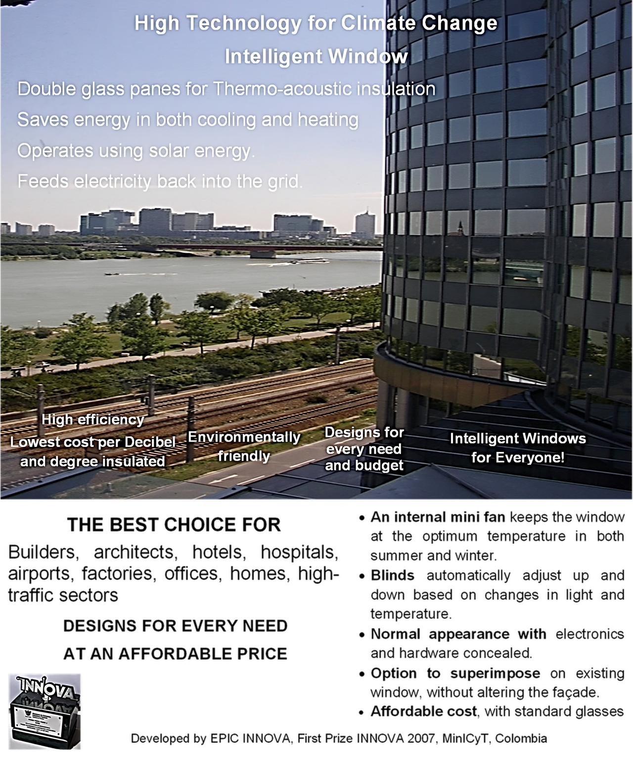 Innova Windows Intelligent Window | Epic Innova